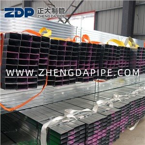 20X40 200X400 Pred galvanizirane pravokutne cijevi