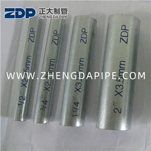 BS 1387 EN10219 Galvanzied Steel Pipe