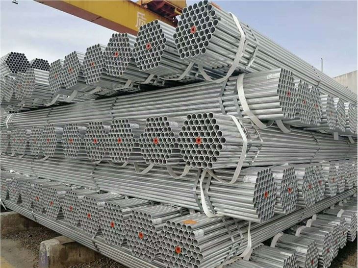 1.5 inčna građevinska skela ERW Ms čelična cijev i cijev 48.3mm-48.6mm EN39/BS1139