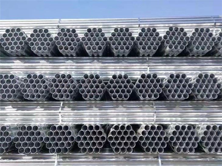 EN39-BS 1139 Hot Dip Galvanized skele cijevi